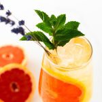 Mocktail with grapefruit