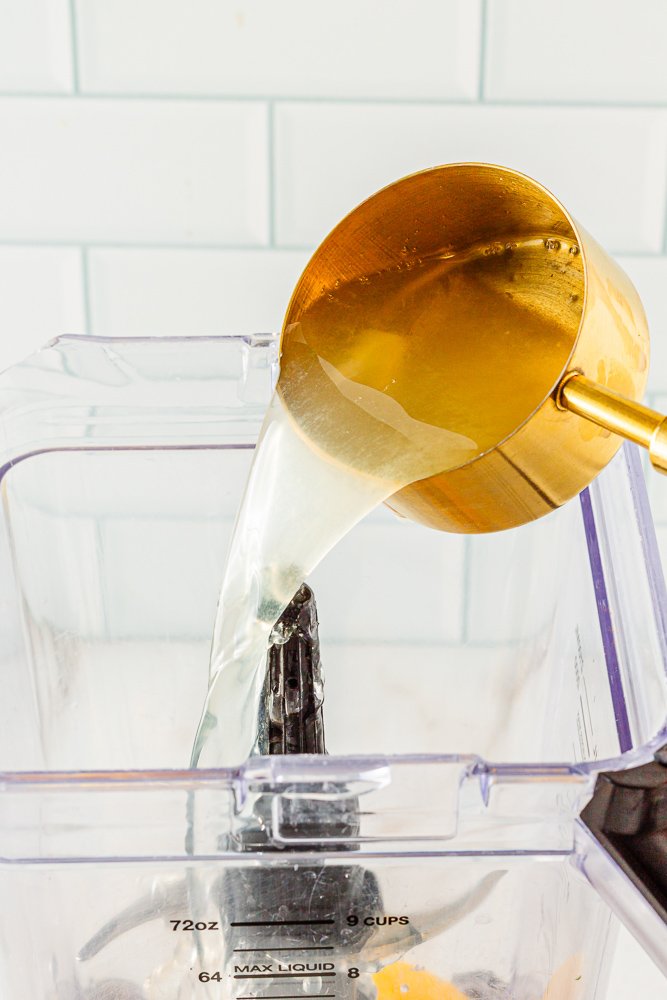 Making Mango Mocktail