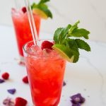 Raspberry Mint Mocktail