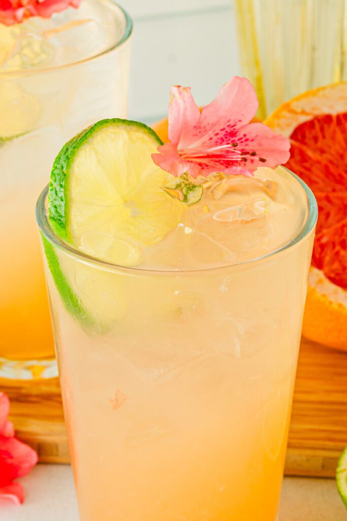 Paloma Mocktail Close Up
