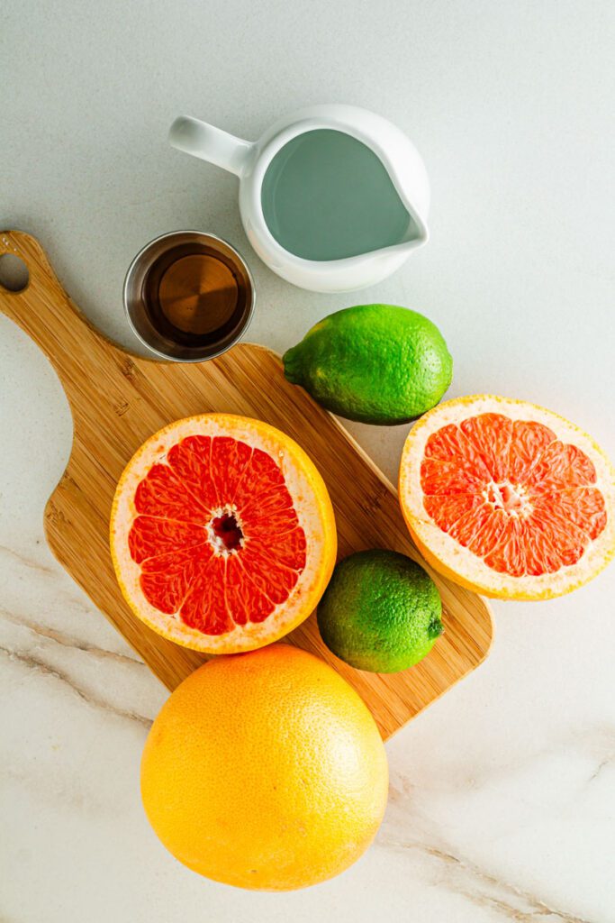 ingredients for Palmoma Mocktail