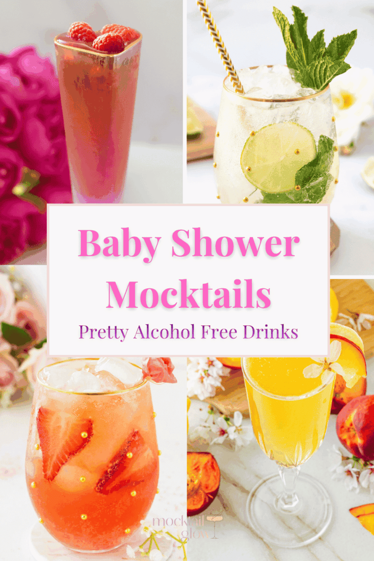 4 baby shower mocktails